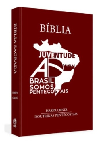 Bíblia Sagrada Juventude Ad Brasil Somos Pentecostais Marrom