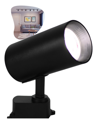 Spot Led 4000k Branco Neutro De 30w Para Trilho Eletrificado