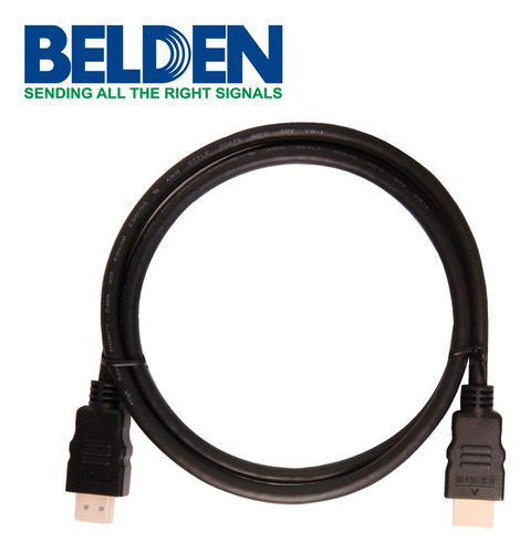 Cable Video Hdmi Belden Hde001mb Alta Velocidad 4k 1 Mtr