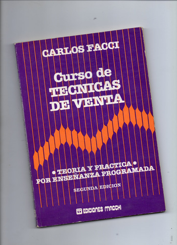 Libro Técnicas De Venta Carlos Facci