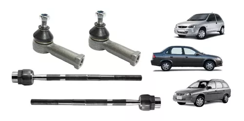 Par Terminal Ponteira de Direção Barra Braço articulação Axial Dianteira GM Corsa  Wind 1994 1995 1996 1997 1998 1999 - Auto Importados - Especializados em  Suspensão Automotiva