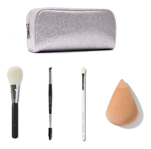 Kit De 3 Brochas Esponja Y Master Bag - Morphe 100% Original