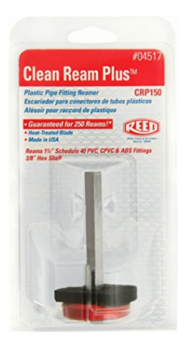 Reed Tool Crp150 Plus Clean Ream Con Eje Hexagonal De 3/8