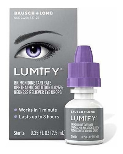 Lumify Enrojecimiento Reliever Gotas Los Ojos 0.25 Ounce 0.3