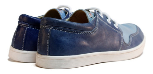 Zapatilla Hombre Cuero Premium Diseño Deo By Ghilardi