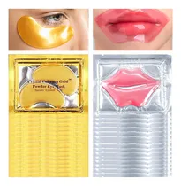 Comprar 20 Mascarillas Parches Para Labios Colageno Y Ojeras Antiage Tipo De Piel Todo Tipo De Piel