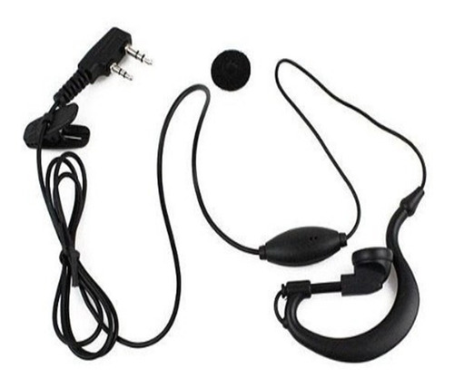 Laringofone Reforçado E Ajustavel P/ Rádio Motorola Ep 450 Cor Preto Cor da luz 0