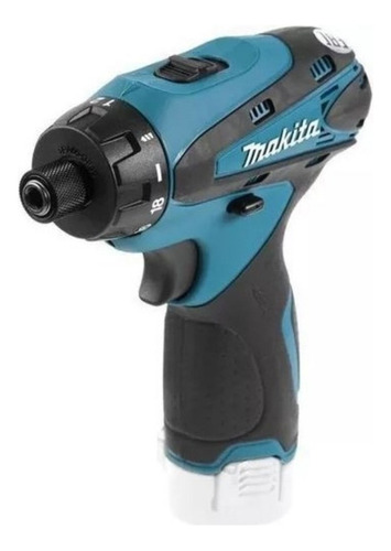 Parafusadeira Furadeira Bateria 12v Df030dz Makita Sin bateria Cor Azul