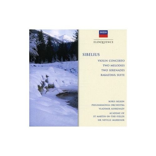 Sibelius/belkin/philharmonia Orch/ashkenazy Sibelius Vln  Cd