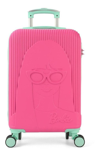 Mala De Viagem Infantil Barbie Cor Rosa