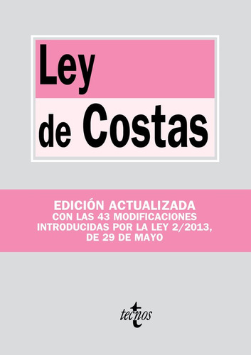 Ley De Costas (libro Original)