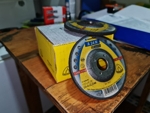Imagen 2 de 2 de Disco De Desbaste 4 1/2' A 24 N Supra Klingspor