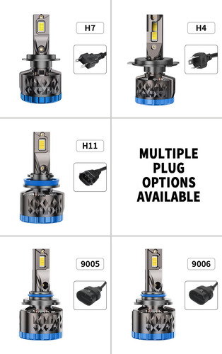 Ampolletas Led Infitary H4 Csp 4575 Canbus Doble Tubo Cobre