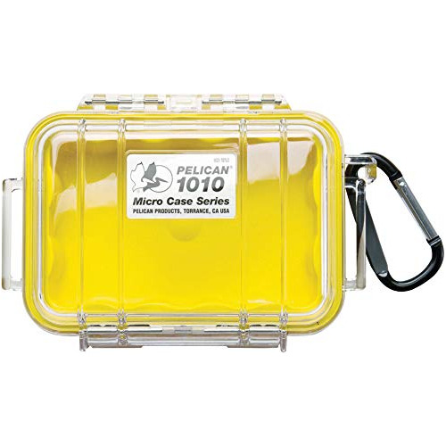 1010 Micro Case Amarillo Transparente