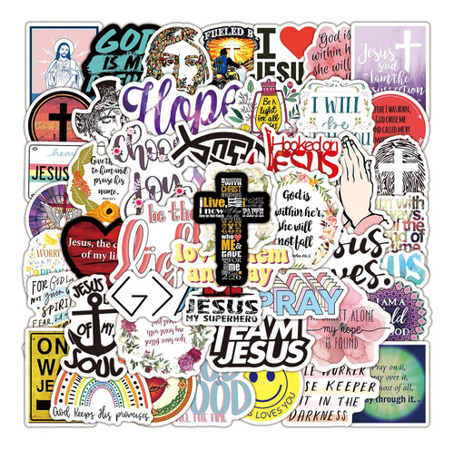 Sticker Pc Jesus X50 - Pegatinas - Calcas