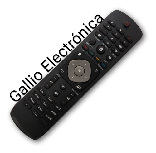 Imagen 3 de 4 de Control Remoto Para Televisor Smart Philips