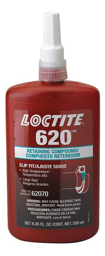 62070 Loctite - Compuesto De Retencion  Color Verde