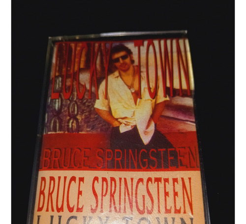 Bruce Springsteen//lucky Town En Casete De Audio Original!!