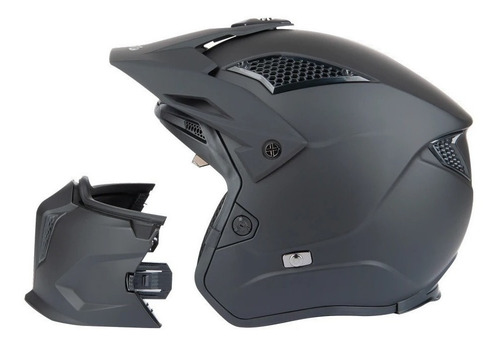 Imagen 9 de 10 de Casco Joe Rocket Rkt 24 Street Fighter 3/4 Multi Modular