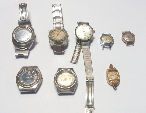 Lote Relojes A Cuerda Mujer Para Repuesto. Antiguos. Lote 1 (Usado)