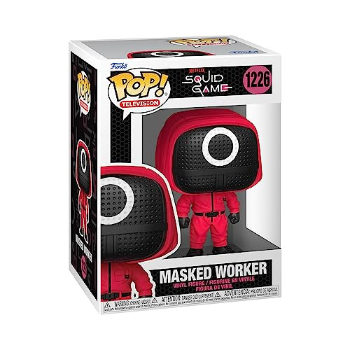 Funko Pop Tv: Squid Juego - Trabajador Enmascarado, R2ry4