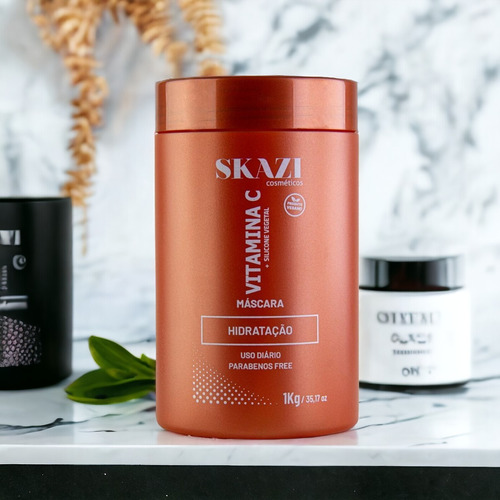 Mascara De Tratamento Vitamina C Vegana Skazi 1kg