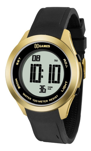 Relógio Digital Feminino X Games Xmppd389 Bxpx Dourado