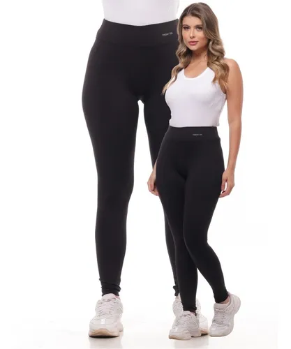 Calca Leg Levanta Bumbum Academia Grossa Legging Fitnes Top