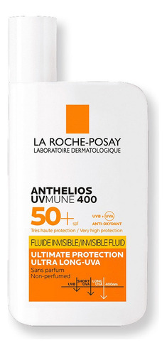 Protector Solar Rostro Fluido Invisible Anthelios Uv Mune