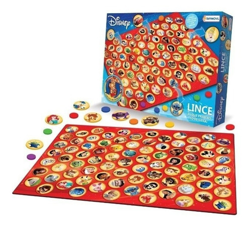 Juego De Mesa Memoria Tablero Reversible Disney Pixar 