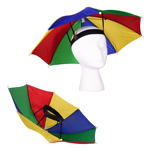 Sombrero De Paraguas Manos Libres, Diseño Cómodo Para Camp