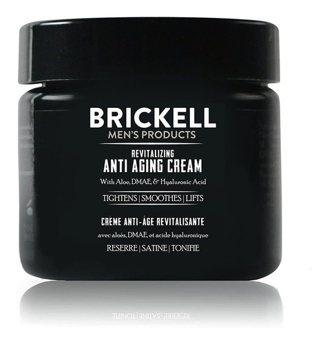 Crema Revitalizadora Antiedad Para Hombres Brickell Men's, A