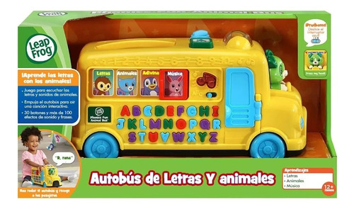 Autobus De Letras Y Animales Musical Interactivo
