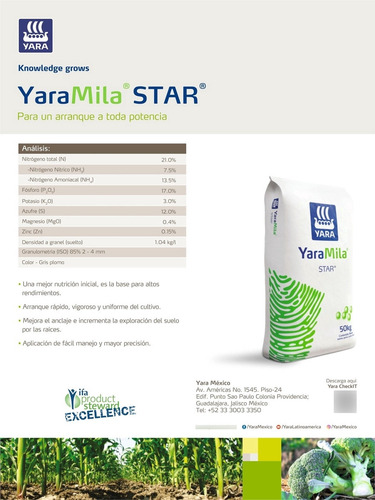 Yaramila Star 50kg.