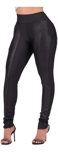 Calça Legging Bandagem Flare Cintura Alta Compressão Juju! - R