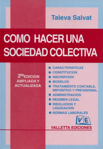 Libro Como Hacer Una Sociedad Colectiva