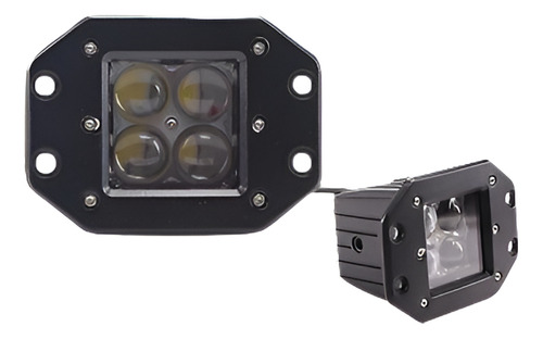 2pcs 16w 4d Óptico Cree Led Punto De Trabajo Lámpara Offroad