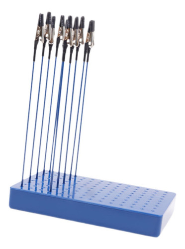 10 Piezas De Clips De Pintura Soporte De Azul 20 Clips