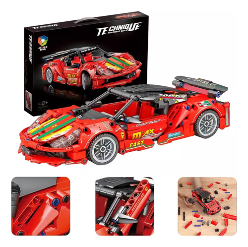 Auto Deportivo Bloque De Construcción 471pcs Ferrari Technic