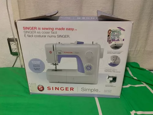 Singer Simple 3232 Sewing Machine - w/ 32 Built In Stitches Sewing Made Easy