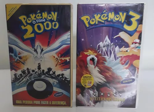 Coleção Vhs Para Dvd Pokemon Dublado