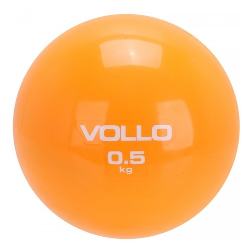 Imagem 1 de 3 de Bola De Peso Tonning Ball Heavy Soft 0,5 Kg Pilates Vollo