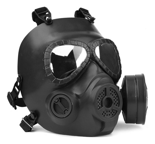 Máscara De Gas Negra M04 Para Uso En Competición, Máscara De