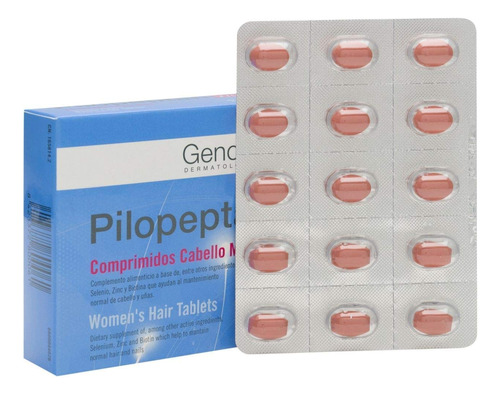 Genov Pilopeptan Woman 30 Tabletas - Tratamiento De Crecimie