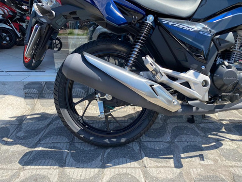 Honda Cg Titan 160 Flex 2024 Azul