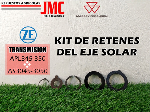 Kit De Retenes Del Eje Solar Transmision Zf