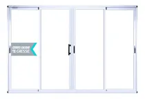 Comprar Ventana Balcon Modena Alumini 400x200 Vidrio Laminado 3+3