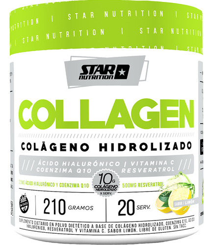 Colageno + Acido Hialuronico + Resveratrol + Vitamina C Star