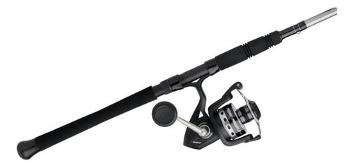 Combo Pursuit Jigging 6000 Caña 6.6 Pies Color Negro Con Gris