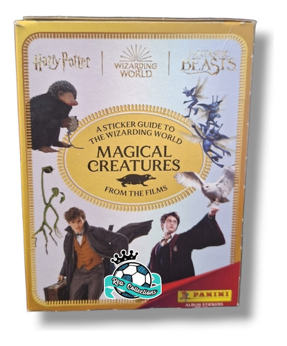 Caja 24 Sobres D Álbum Harry Potter Criaturas Magicas Panini